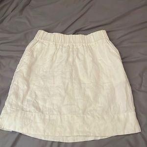 Loft linen skirt